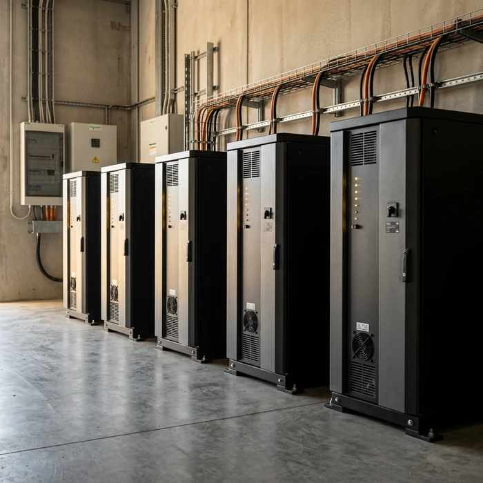 Sistema de armazenamento de energia com baterias