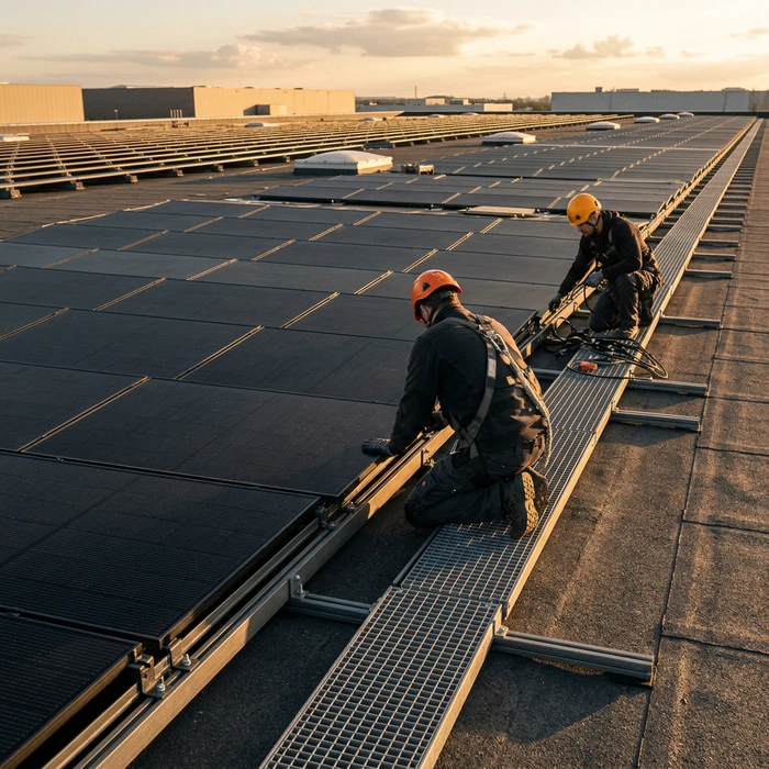 Usina de energia solar fotovoltaica